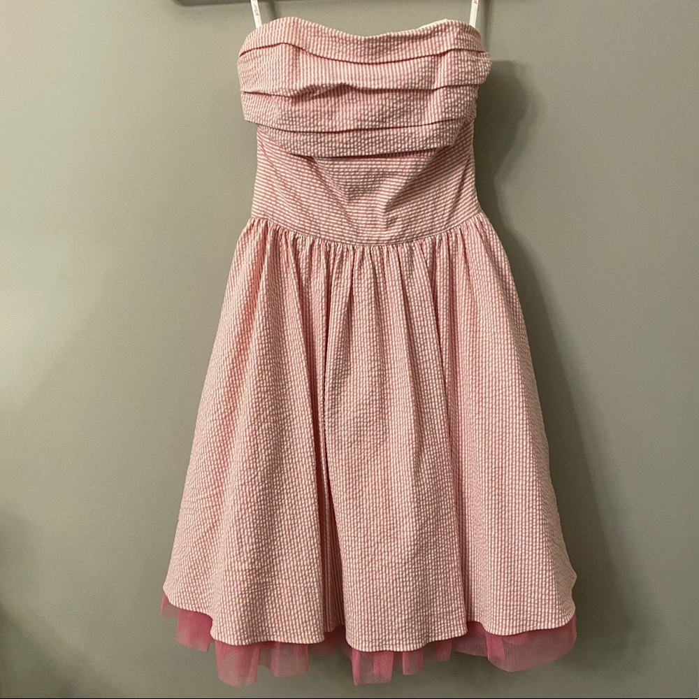 Betsey Johnson Seersucker Dress